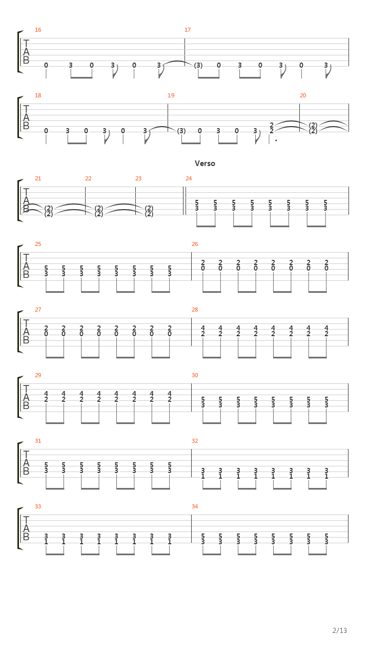 Parasiempre吉他谱