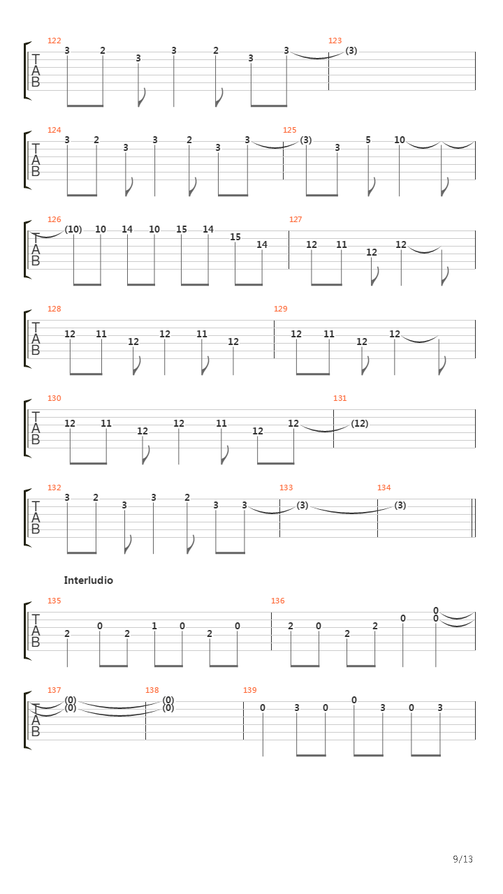 Parasiempre吉他谱