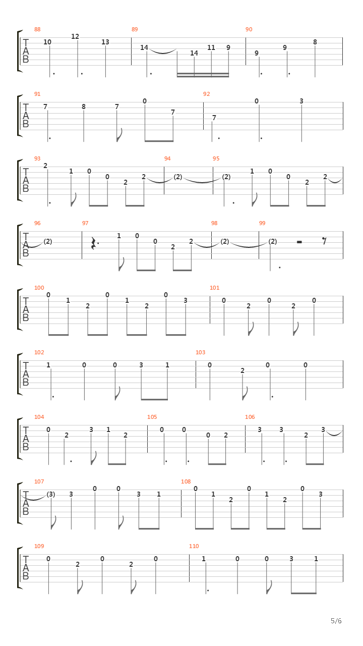 Senda吉他谱