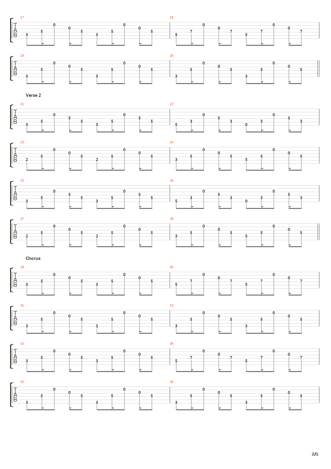 Maps吉他谱