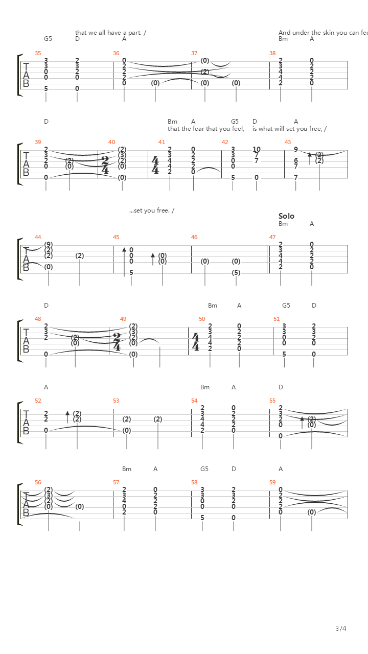Psalm吉他谱