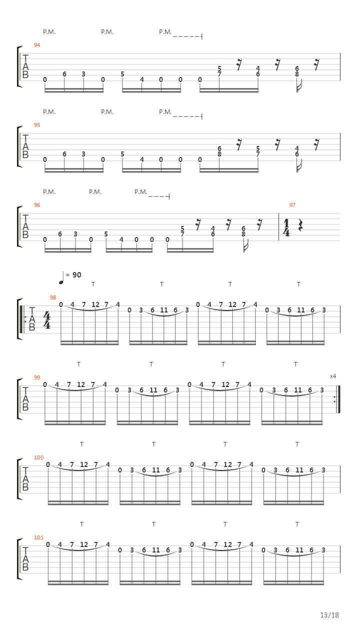 Blind Window Stare吉他谱