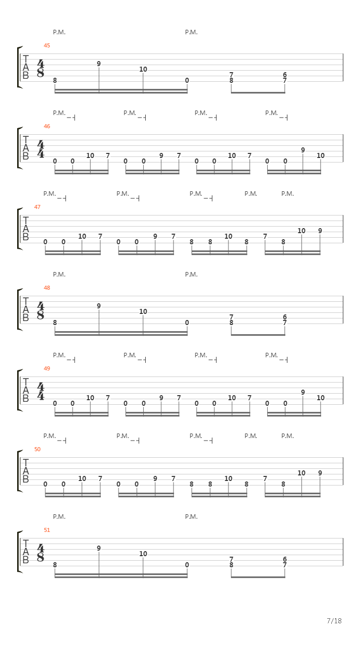 Blind Window Stare吉他谱