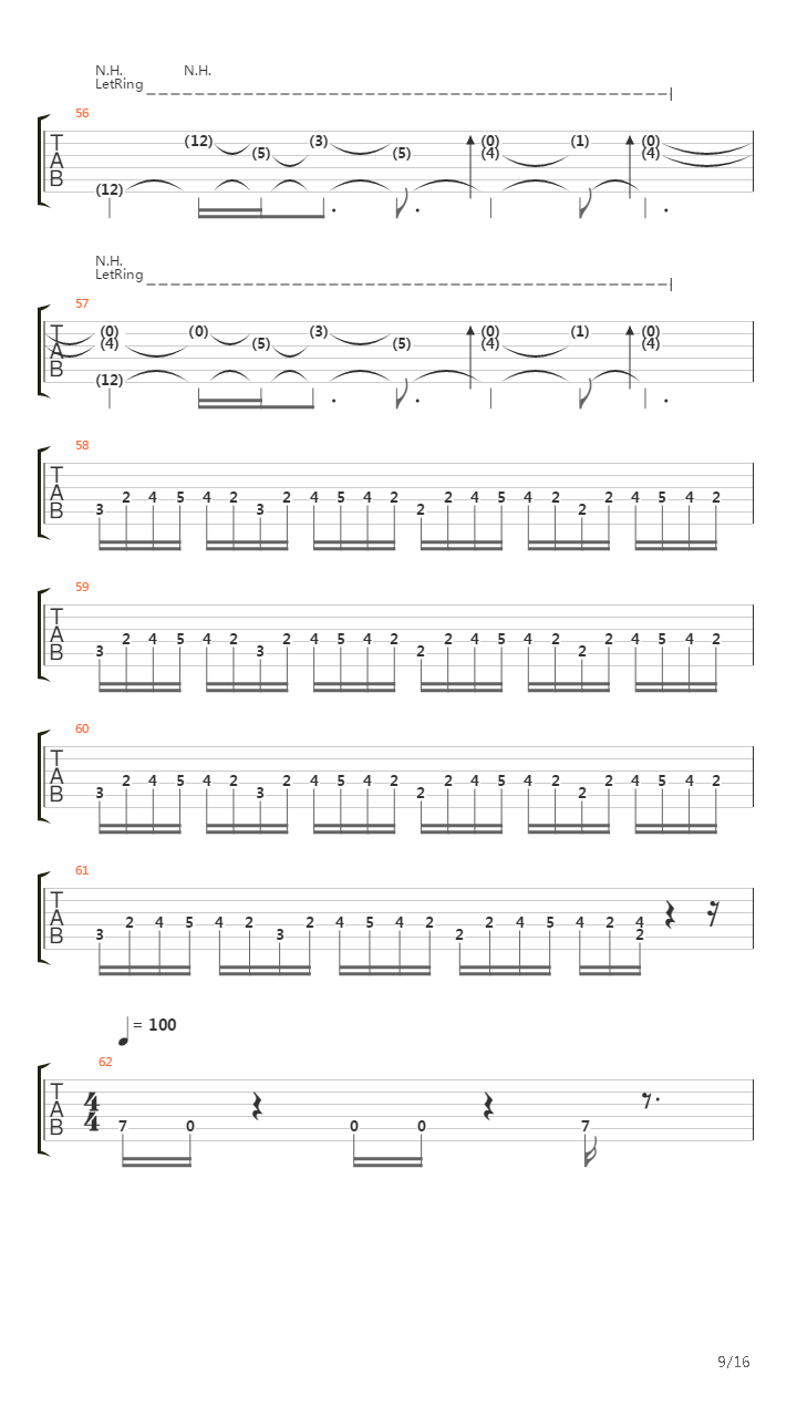 Heartbeat Seysmology吉他谱