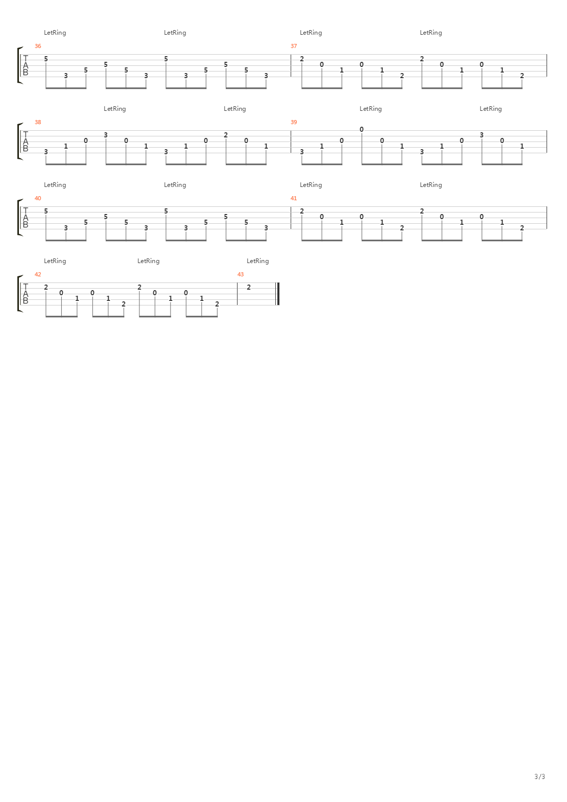 Nodus吉他谱
