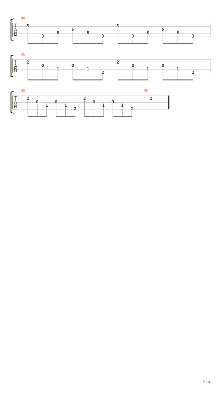 Nodus吉他谱