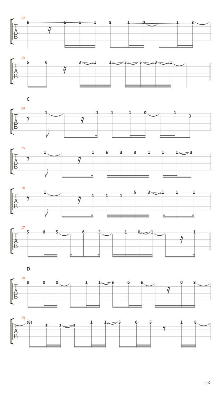 Oxalis吉他谱