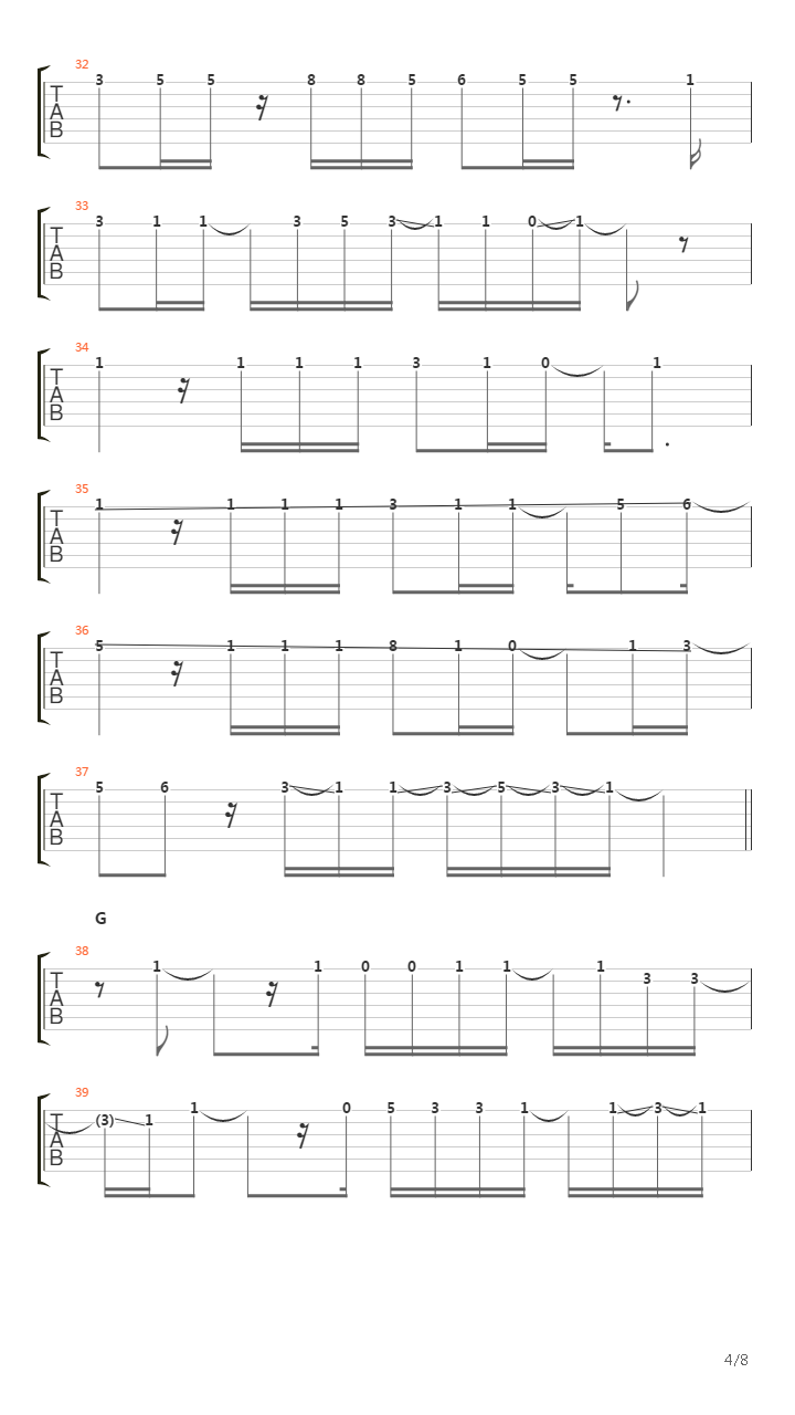 Oxalis吉他谱