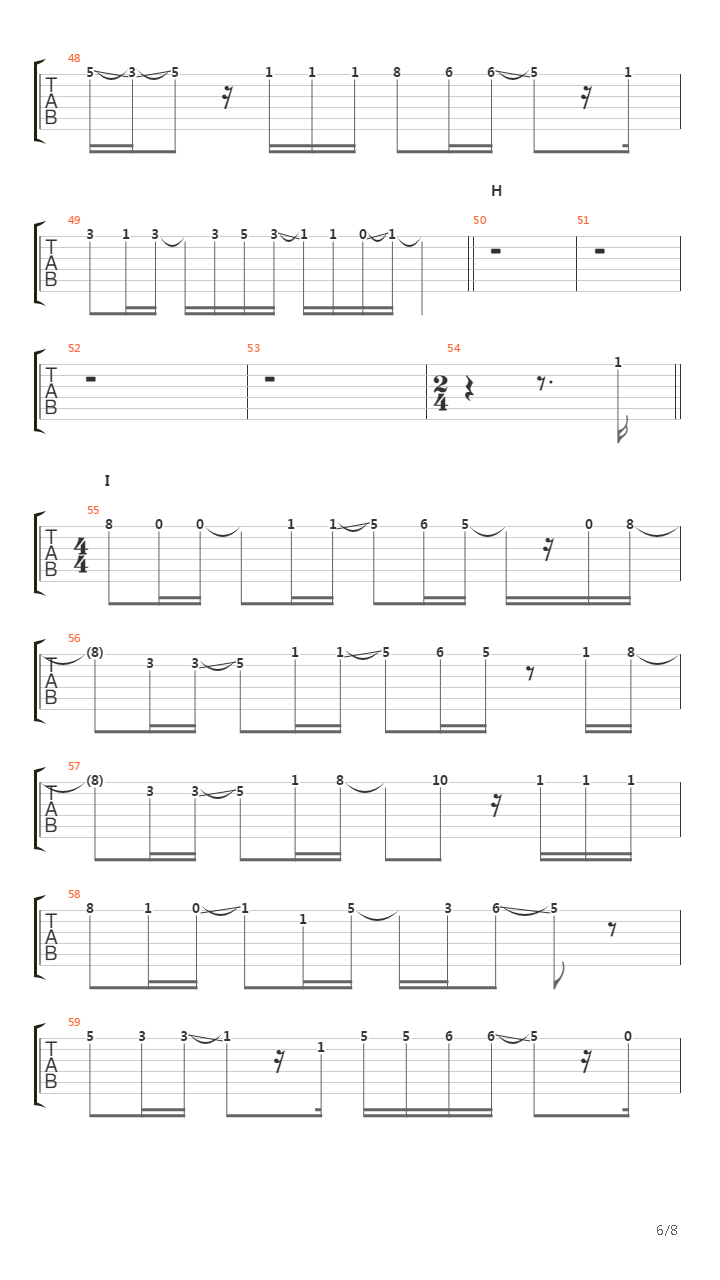 Oxalis吉他谱