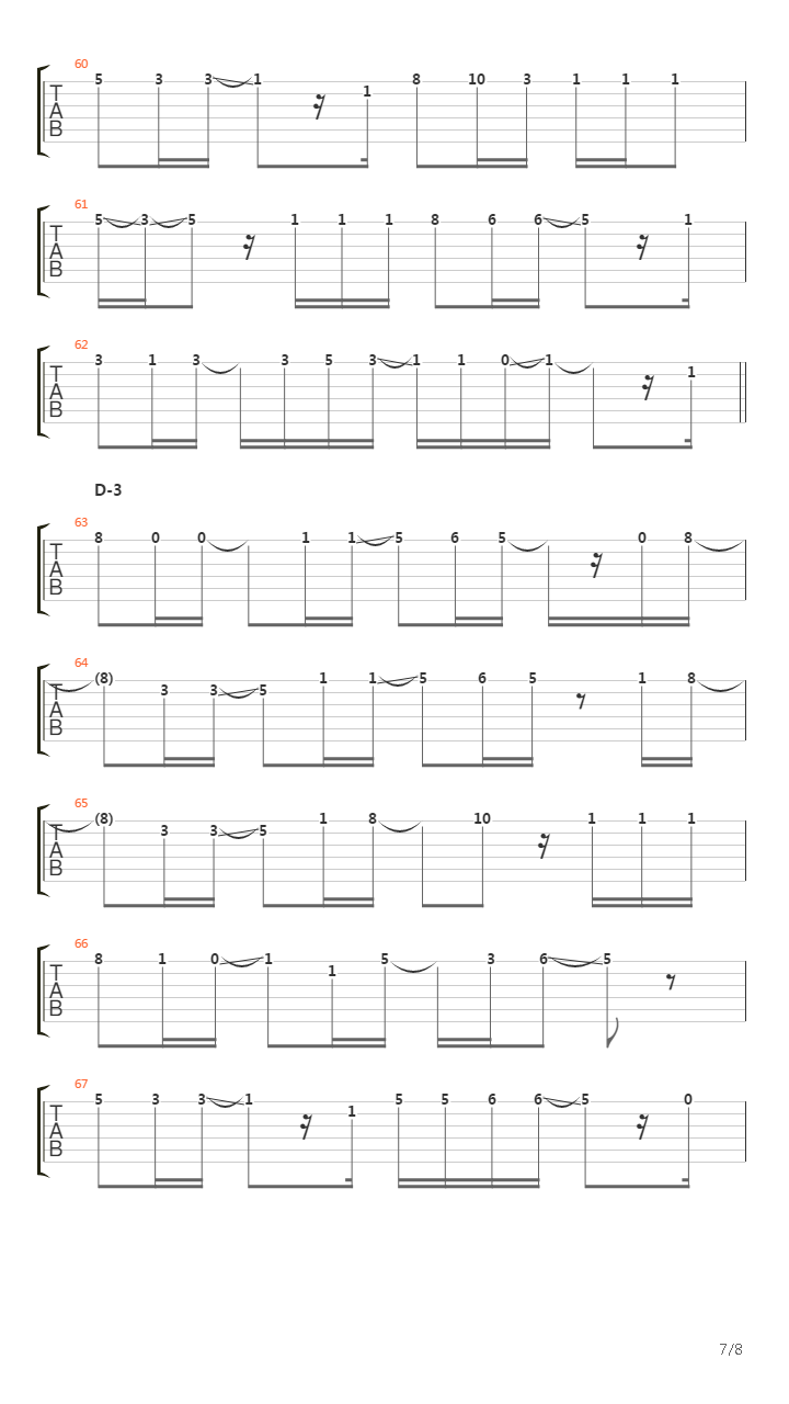 Oxalis吉他谱