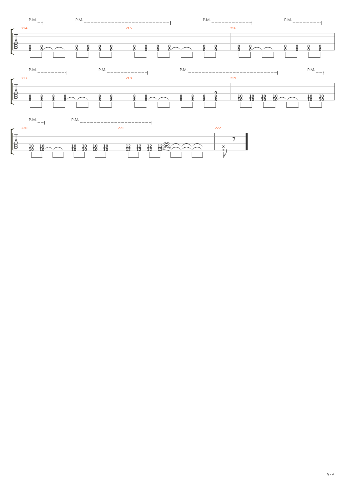 Dominion吉他谱