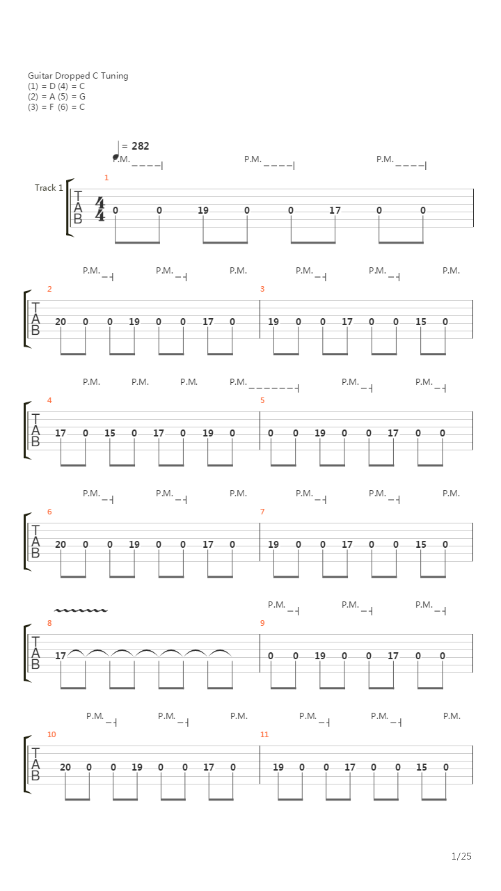 Dominion吉他谱