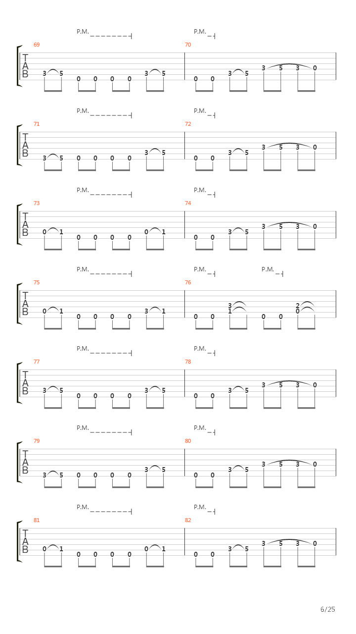 Dominion吉他谱