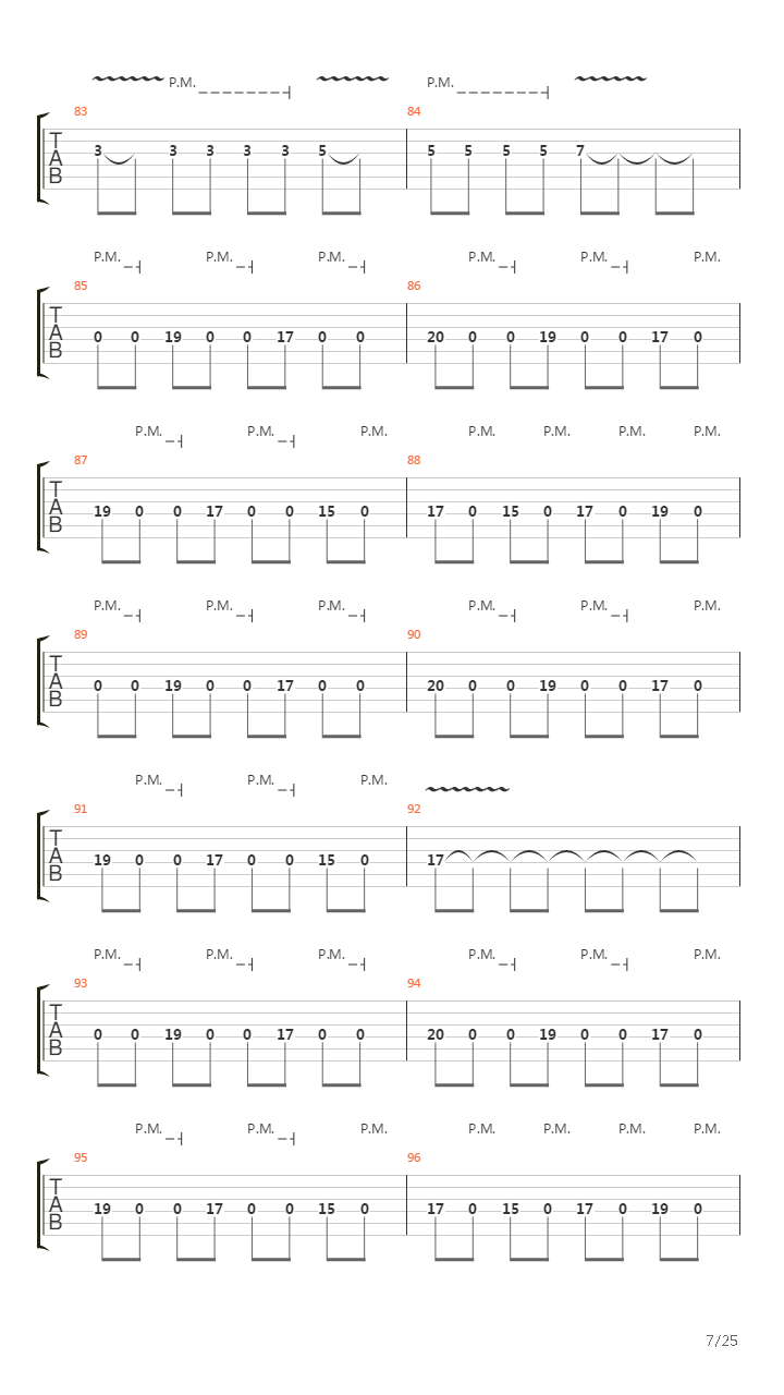 Dominion吉他谱