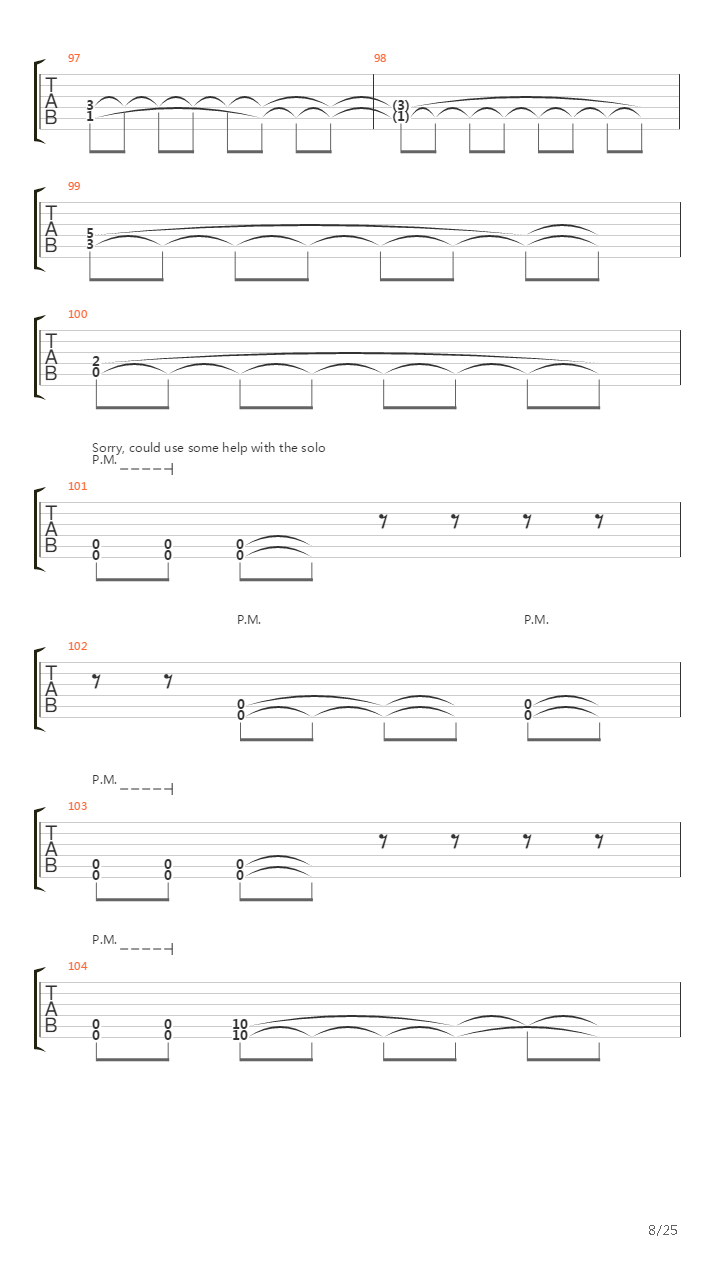 Dominion吉他谱