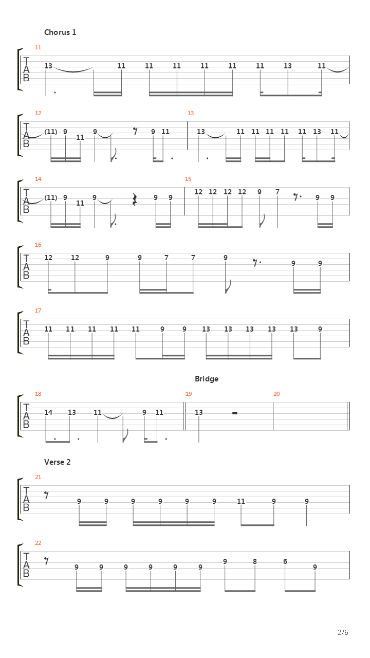 Without You吉他谱