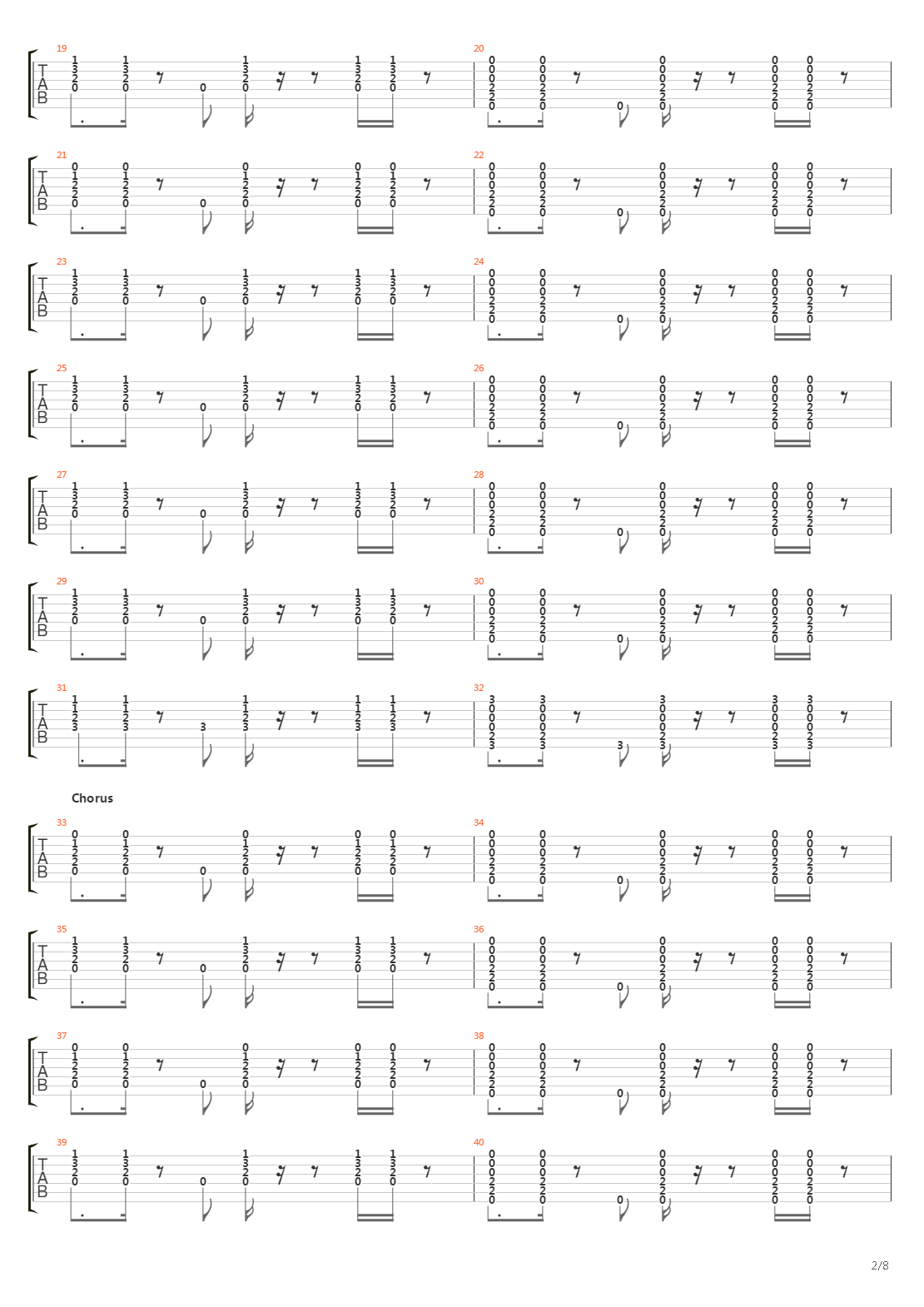 Mesl Az Erd吉他谱