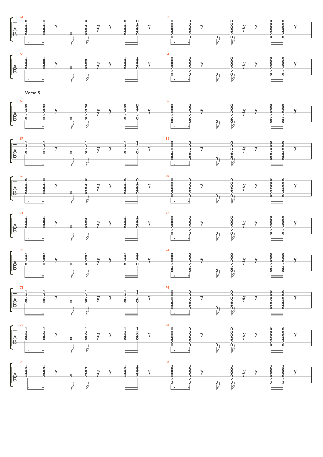 Mesl Az Erd吉他谱