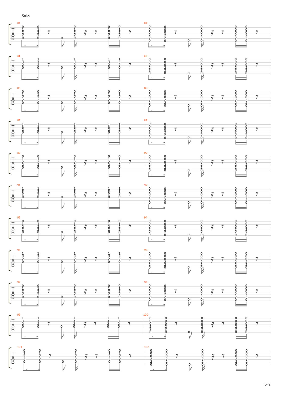 Mesl Az Erd吉他谱