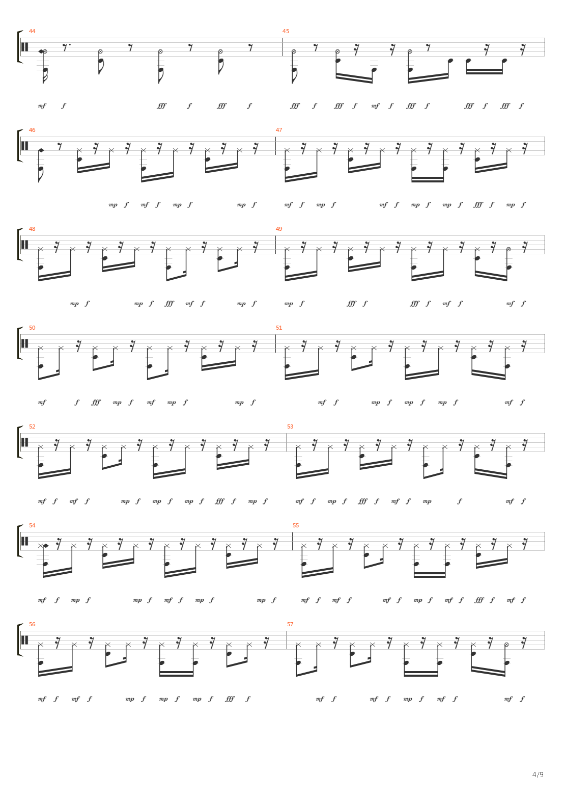 Sueltate El Pelo吉他谱
