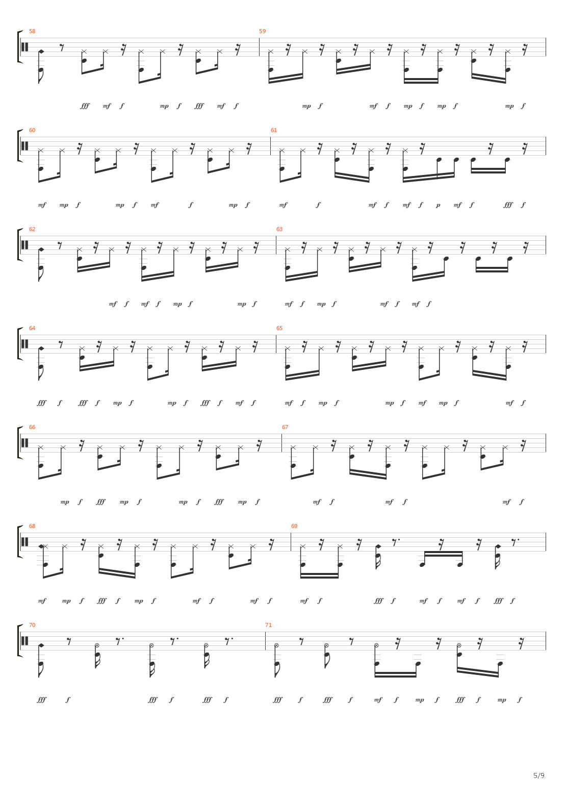 Sueltate El Pelo吉他谱