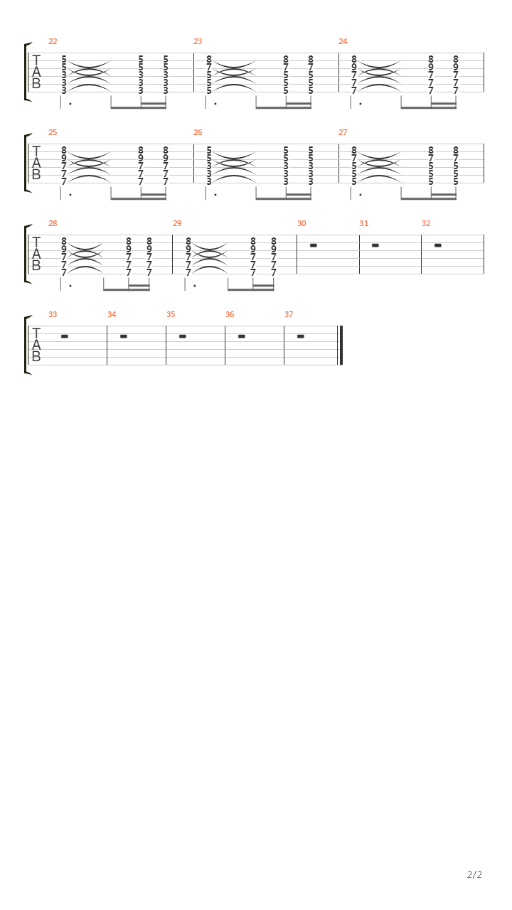 Andromeda吉他谱