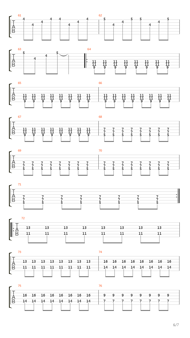 End Of An Era吉他谱