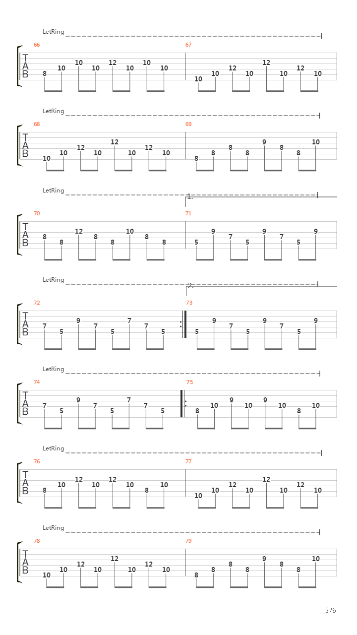 Far Pavillions吉他谱