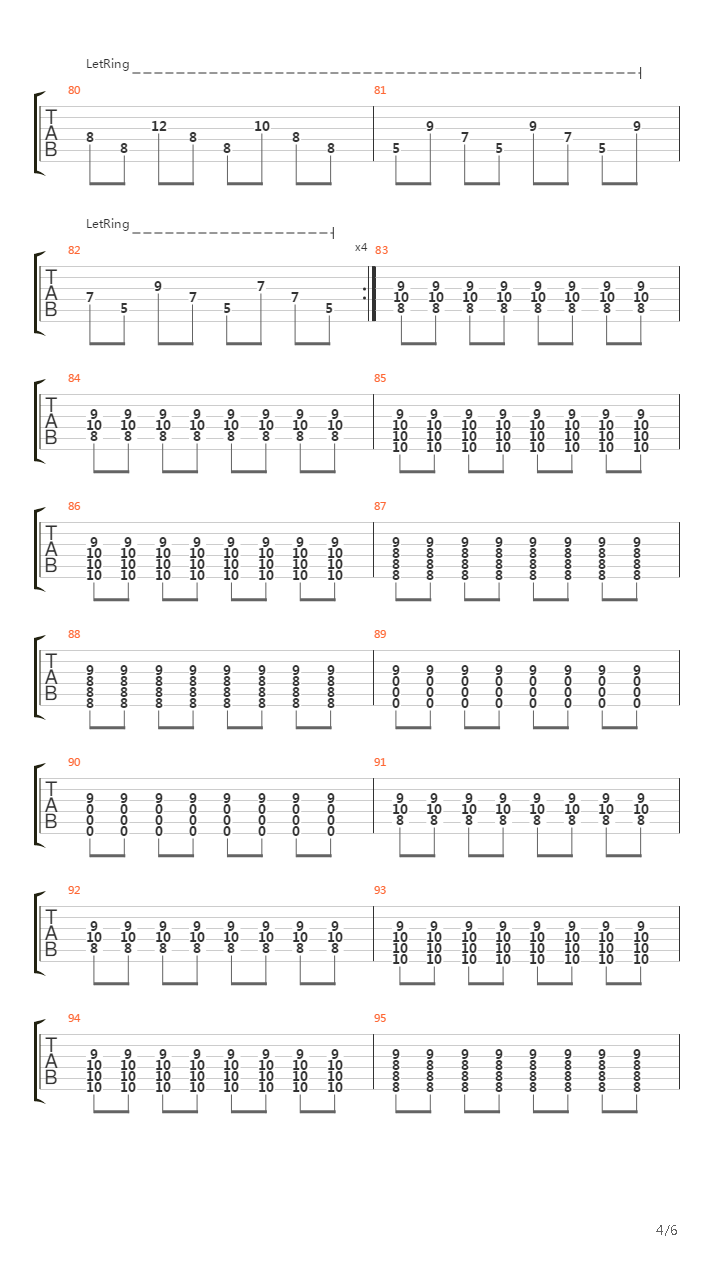 Far Pavillions吉他谱