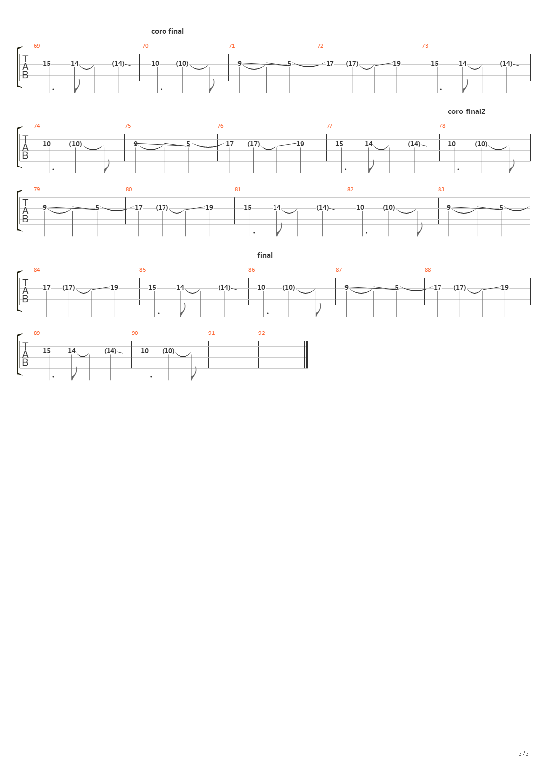 Paisley吉他谱