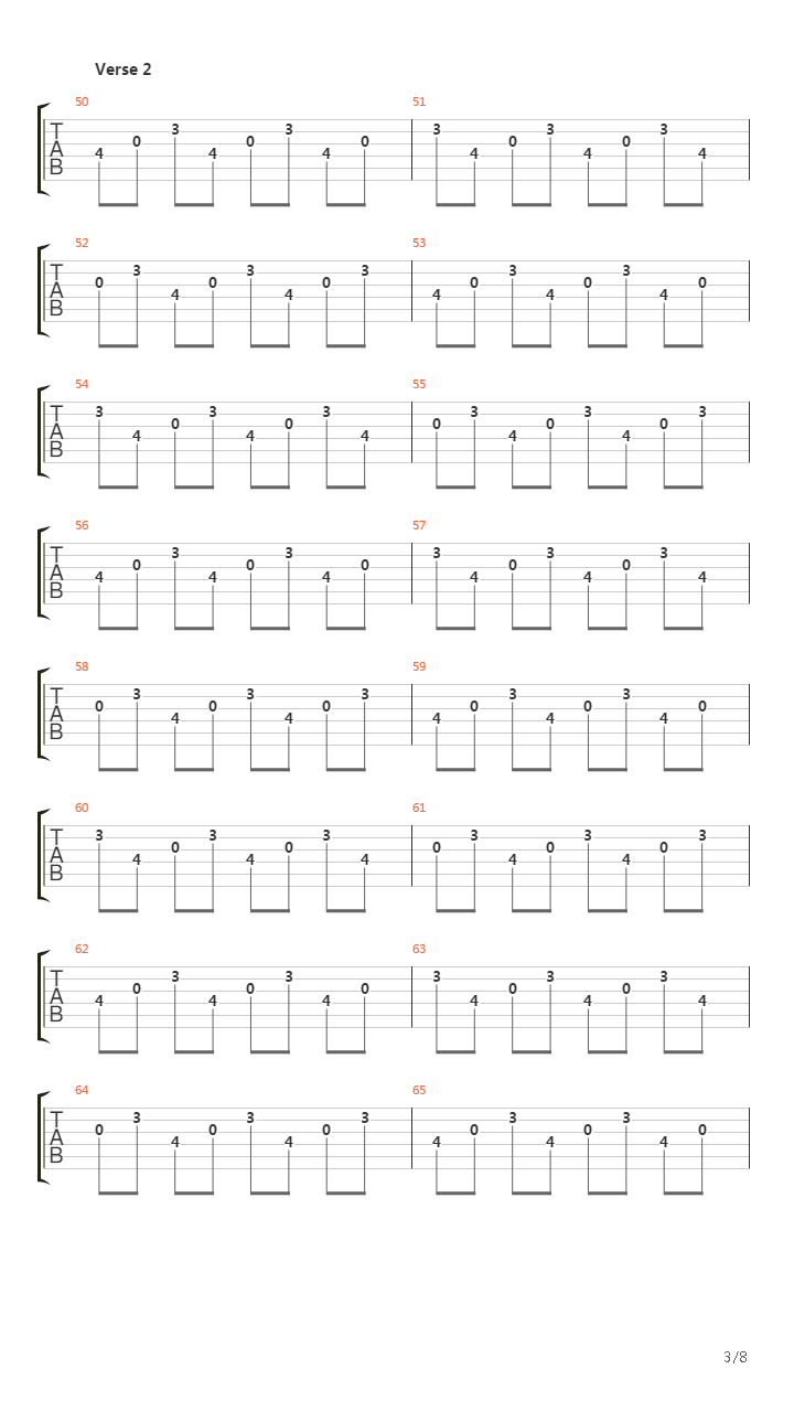 Per Sempre Marciamo吉他谱