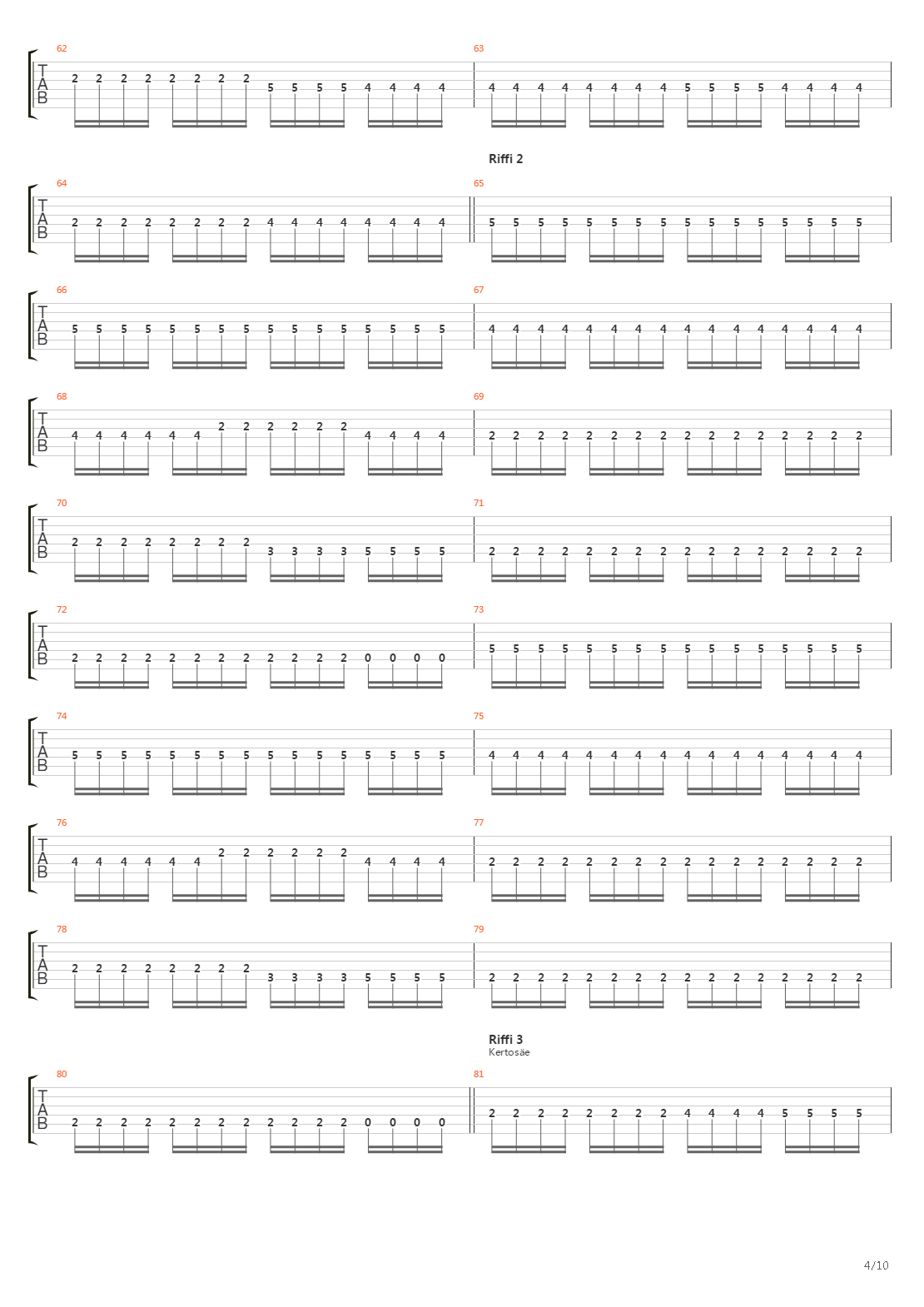 Merkuriana吉他谱