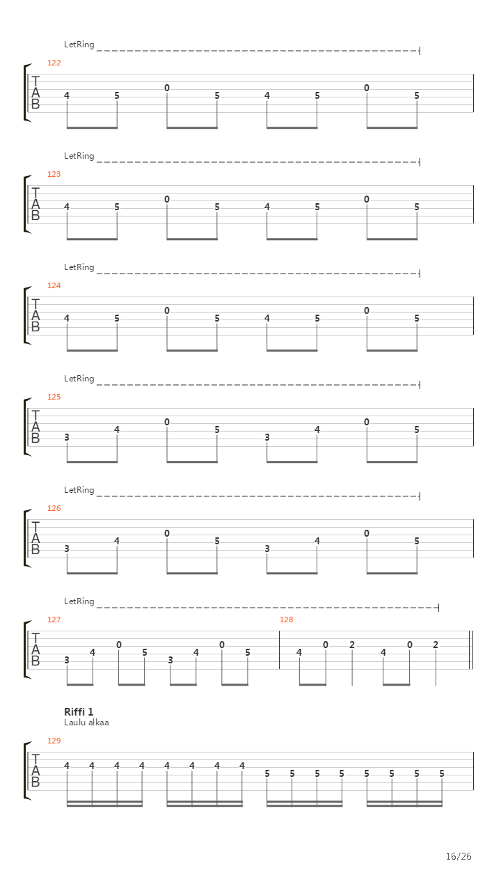 Merkuriana吉他谱