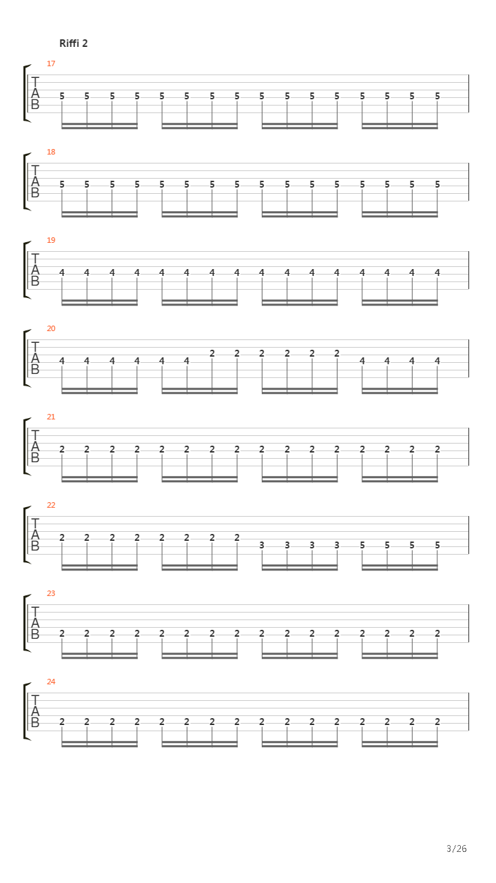 Merkuriana吉他谱