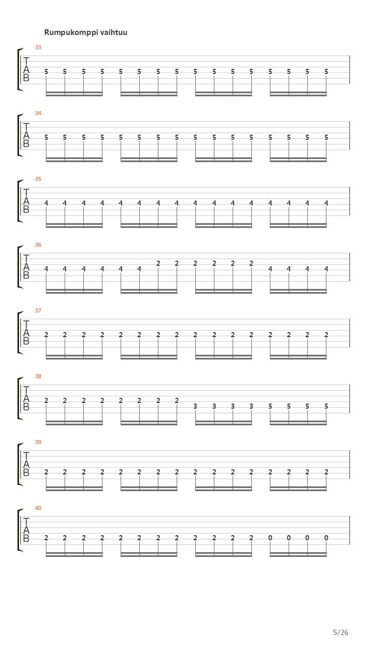 Merkuriana吉他谱