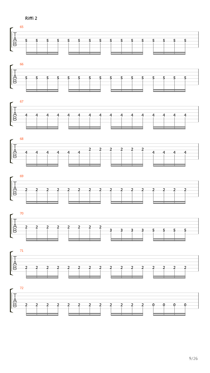 Merkuriana吉他谱