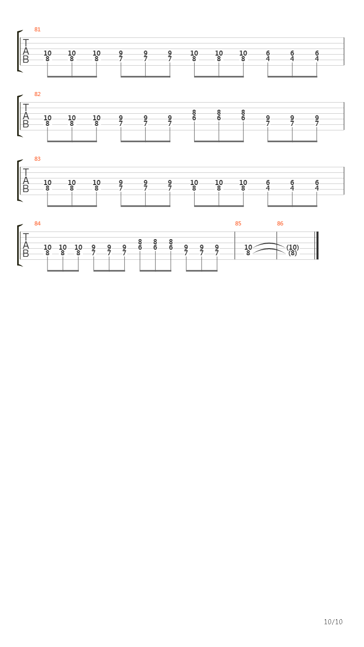 Tappakaa Kristus吉他谱