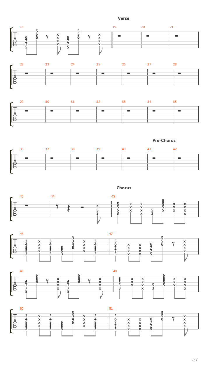 Bandages吉他谱
