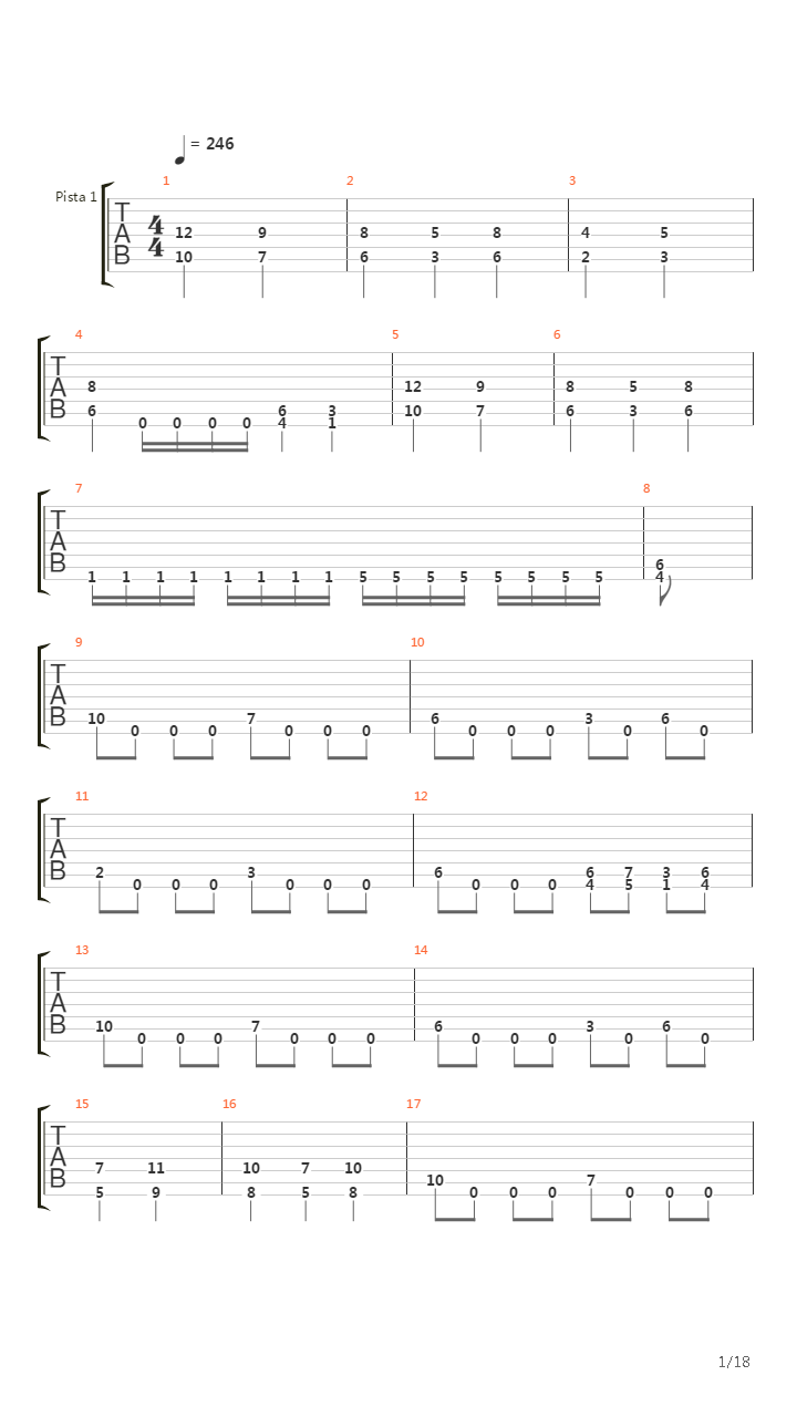 Misconception吉他谱