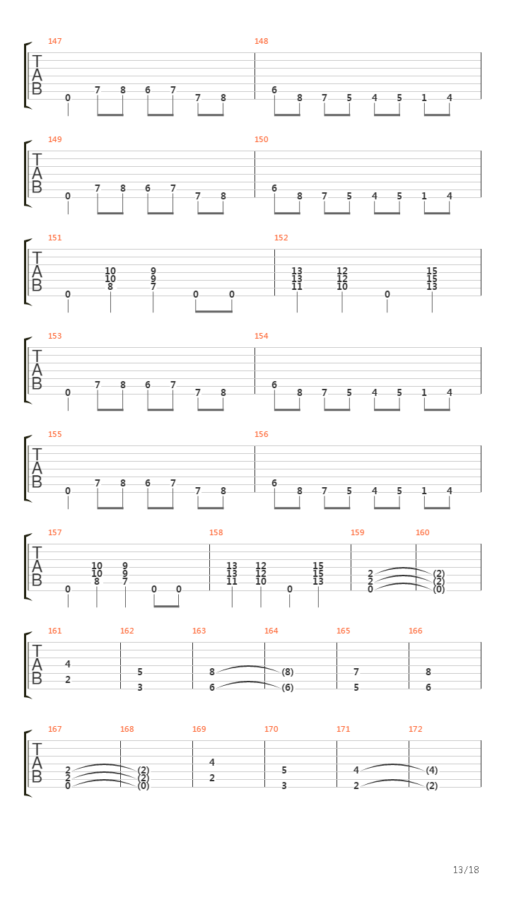 Misconception吉他谱