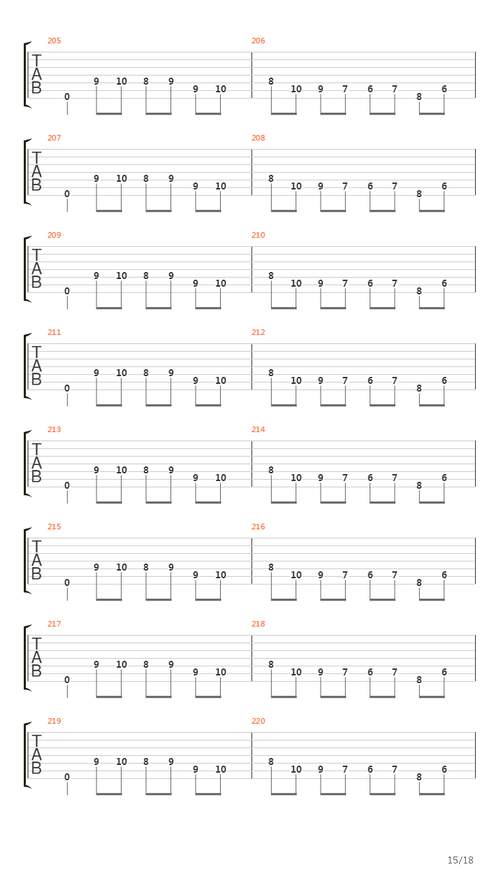 Misconception吉他谱