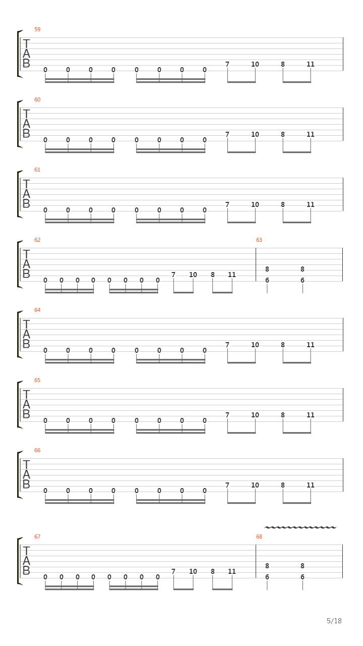 Misconception吉他谱