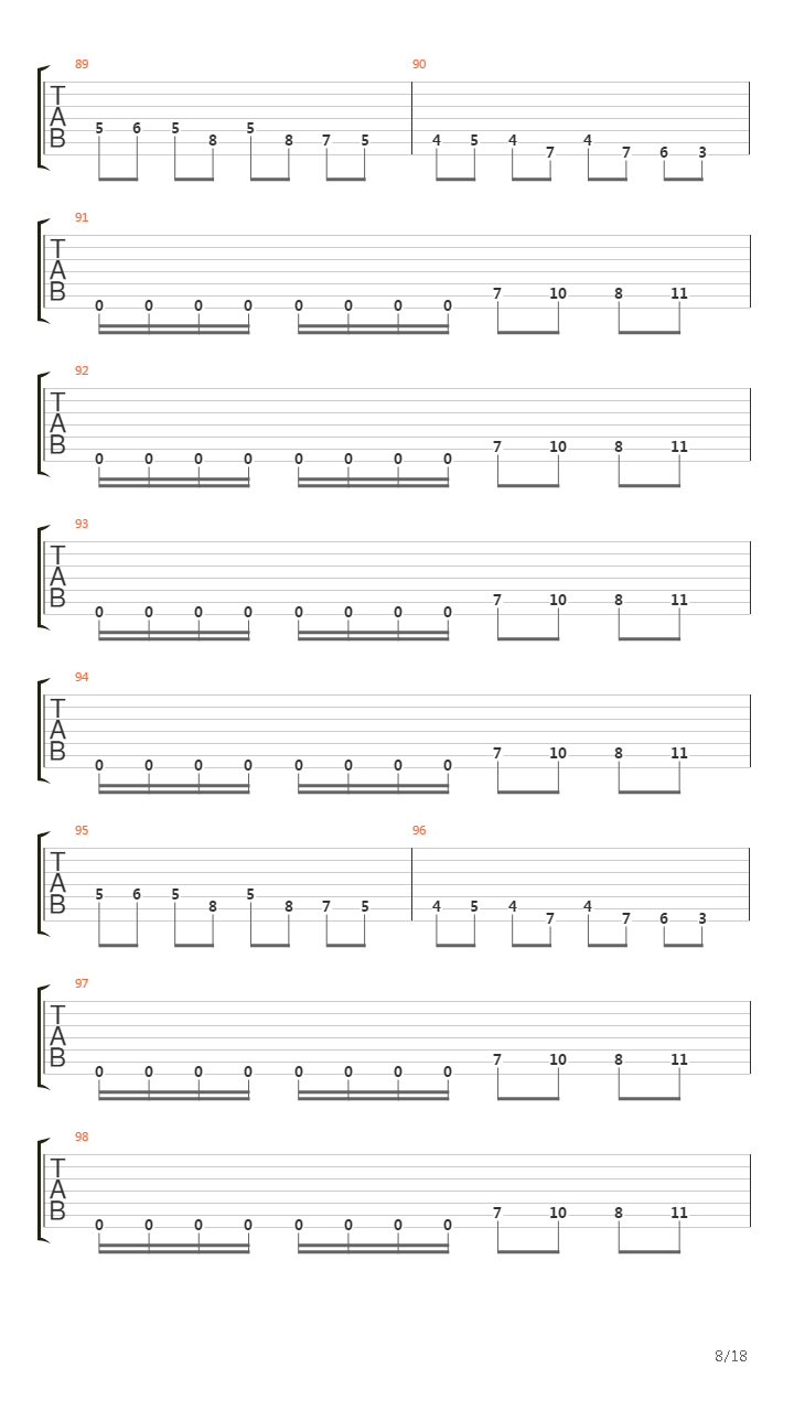 Misconception吉他谱