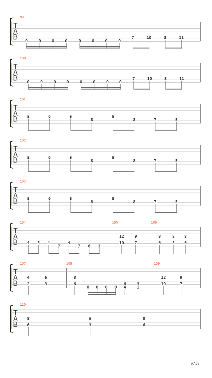 Misconception吉他谱