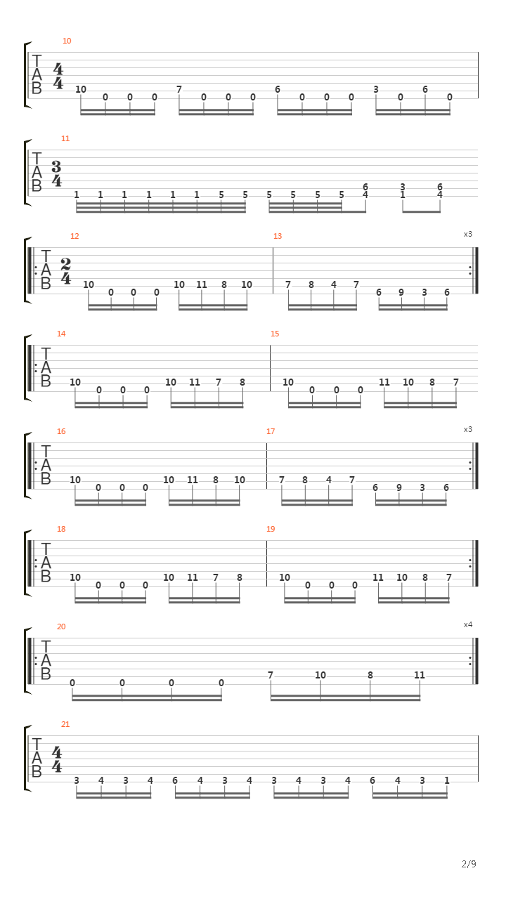 Misconception吉他谱