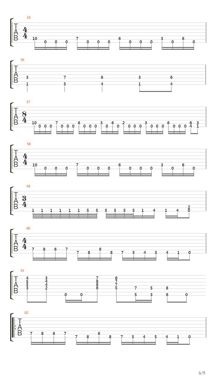 Misconception吉他谱