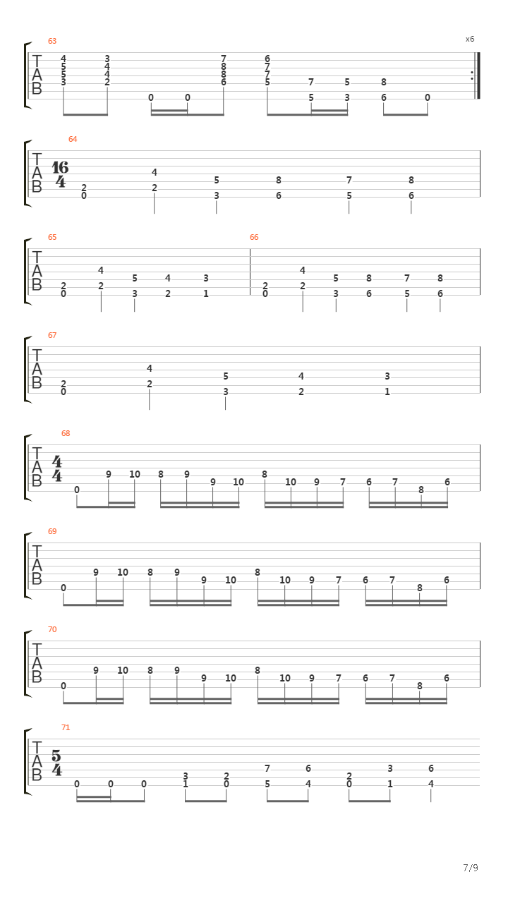 Misconception吉他谱