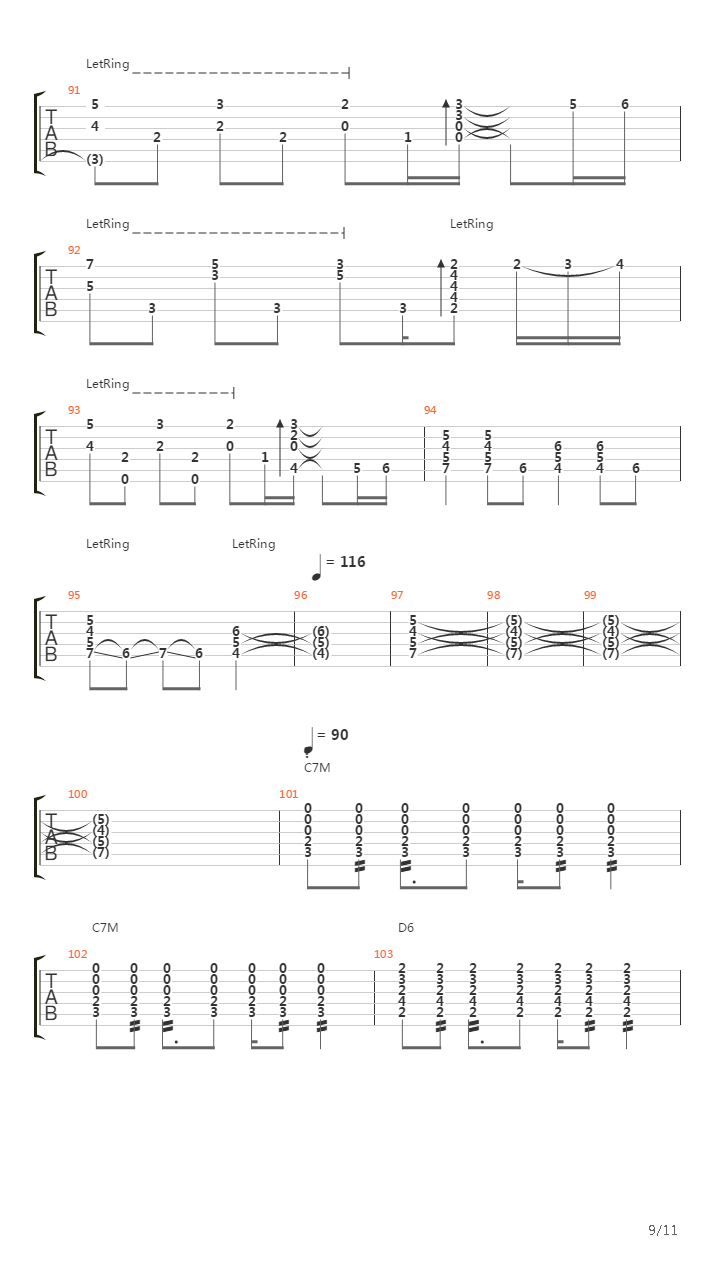 Dolina吉他谱