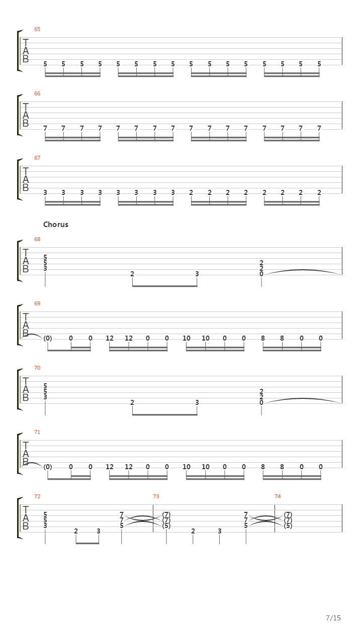Of Fiddle Mord吉他谱