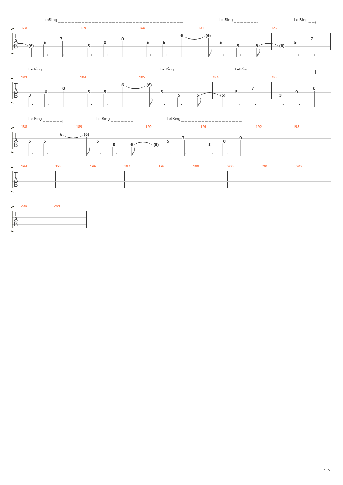 Desolate吉他谱